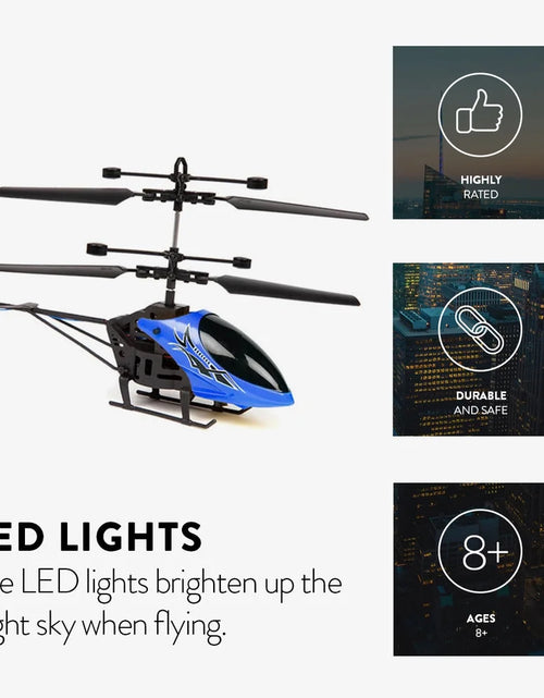 Load image into Gallery viewer, Glow in the Dark Hornet 2CH Mini IR RTF Electric RC Helicopter
